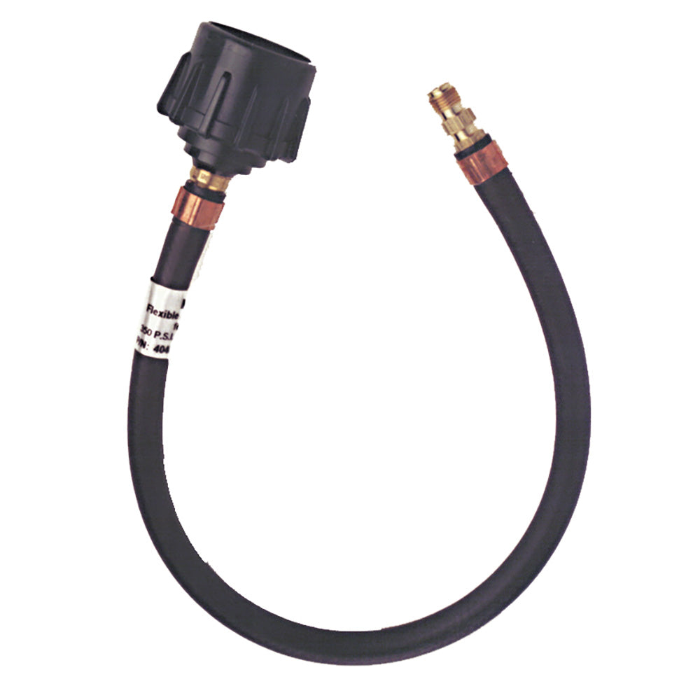 Trident Marine 20" Pigtail Hose Quick Connect w/1/4" Male Inverted Flare Fitting [1014-1415-20]