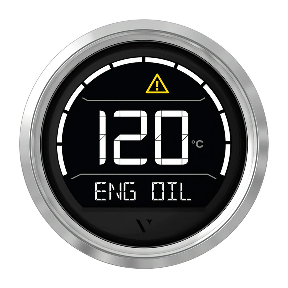 Veratron VL Digital 52 w/Triangular Chrome Bezel [B00205703]