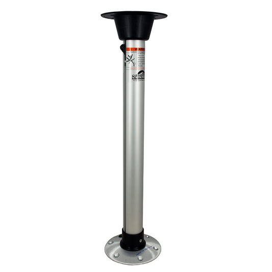 Springfield 2-3/8" Thread-Lock Uni-Lock Table Pedestal Package - 27" [1690727-SL]