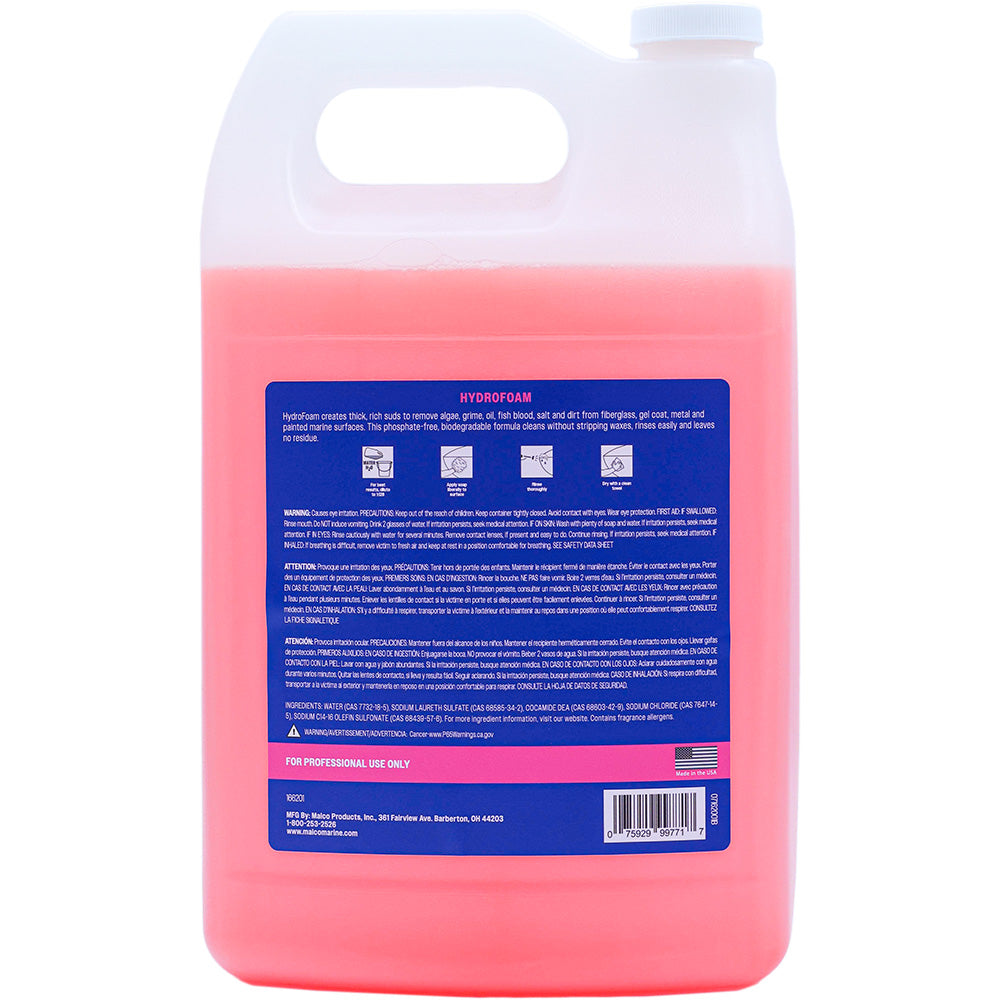 Malco HydroFoam Ultra Concentrated Boat Wash - 1 Gallon [162001]