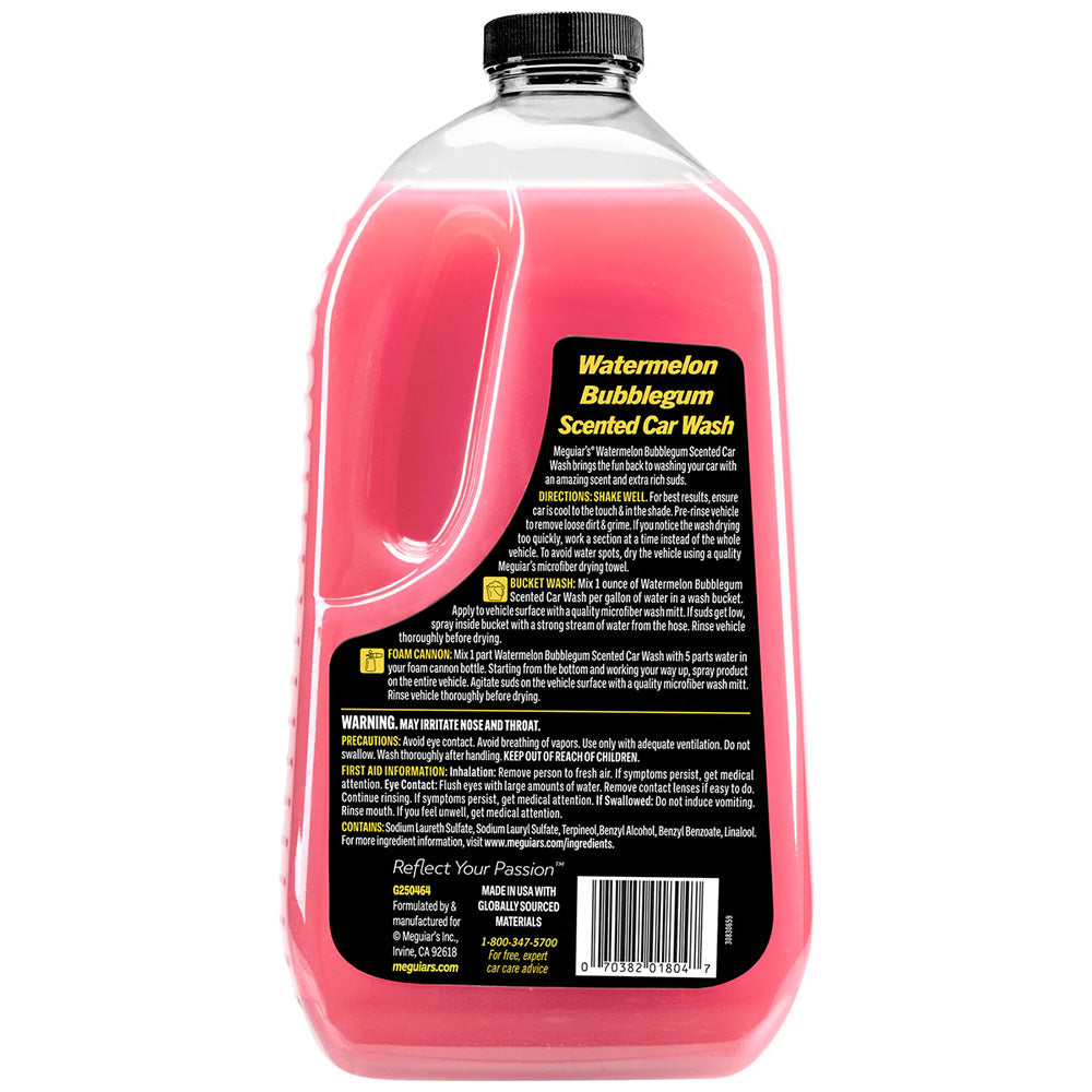 Meguiar's Watermelon Bubblegum Scented Car Wash - 64oz [G250464]