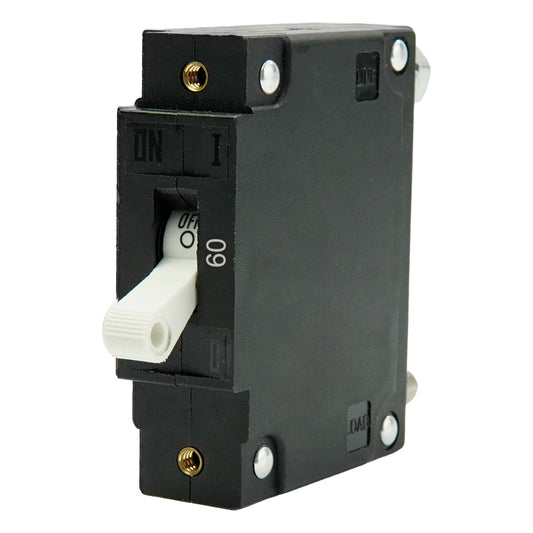 Egis C Series White Toggle Panel Mount Circuit Breaker - Single Pole 60A [3501-060]