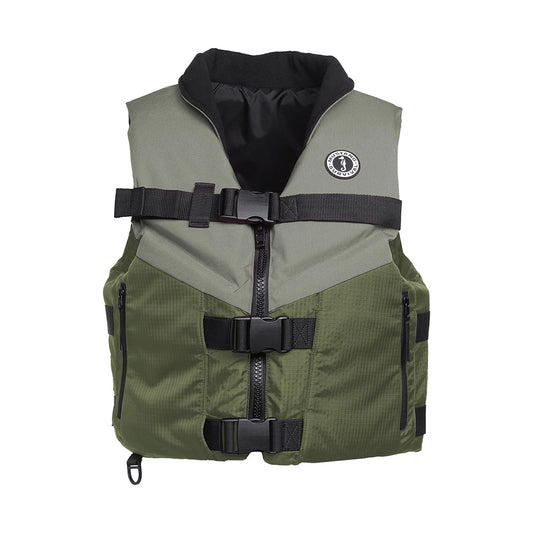 Mustang Accel Foam Vest - Green/Grey - XXXL [MV4627-833-XXXL]